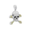 14K White Gold White Yellow Diamond Skull Pendant 10.62ct -Its Hot Jewelry Shop 14k gold white yellow diamond skull pendant 1062ct p 219 wh 20211114