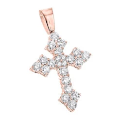 14K White Gold Women's Diamond Cross Pendant 2.12ct -Its Hot Jewelry Shop 14k gold womens diamond cross pendant 212ct p 6572 ro