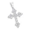 14K White Gold Women's Diamond Cross Pendant 2.12ct -Its Hot Jewelry Shop 14k gold womens diamond cross pendant 212ct p 6572 wh