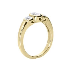 Thin 14K White Gold Women's Diamond Ring 0.80ct 9 Thin 14K White Gold Women's Diamond Ring 0.80ct -Its Hot Jewelry Shop 14k gold womens diamond ring 080ct p 29171 back yellow