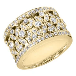 14K White Gold Women's Diamond Ring 1.20ct 13.4mm 7 14K White Gold Women's Diamond Ring 1.20ct 13.4mm -Its Hot Jewelry Shop 14k gold womens diamond ring 120ct p 29407 yellow