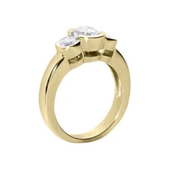 Thin 14K White Gold Women's Diamond Ring 1.50ct 9 Thin 14K White Gold Women's Diamond Ring 1.50ct -Its Hot Jewelry Shop 14k gold womens diamond ring 150ct p 29128 back yellow