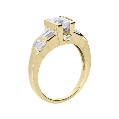 14K White Gold Women's Diamond Ring 1.88ct 6 14K White Gold Women's Diamond Ring 1.88ct - Image 4