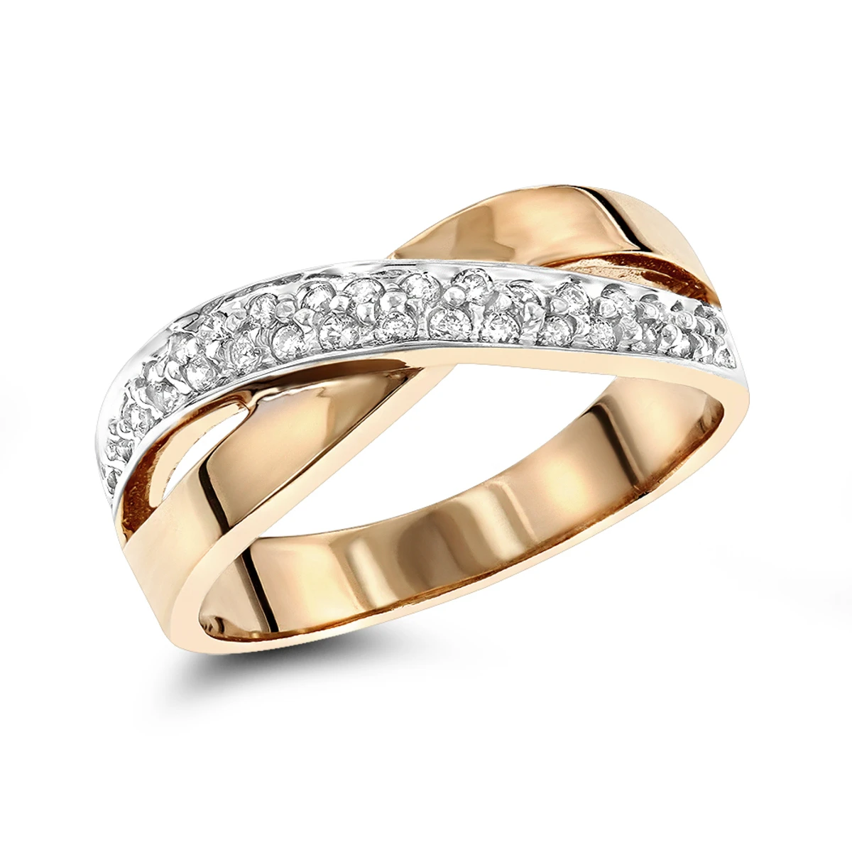 14K White Gold Women's Round Diamond Ring 0.3ct 5 14K White Gold Women's Round Diamond Ring 0.3ct - Image 3