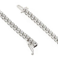 14K White Gold Women's Round Diamond Tennis Bracelet 1.80ct 11 14K White Gold Women's Round Diamond Tennis Bracelet 1.80ct -Its Hot Jewelry Shop 14k gold womens round diamond tennis bracelet 180ct p 5825 backwh