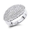 14K White Gold Women's Round Pave Diamond Ring 1ct 2 14K White Gold Women's Round Pave Diamond Ring 1ct -Its Hot Jewelry Shop 14k gold womens round pave diamond ring 130ct p 232 wh