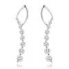 Journey Diamond Earrings For Women 14K White Gold 1.1ct -Its Hot Jewelry Shop 14k journey diamond earrings 132ct p 22554 wh