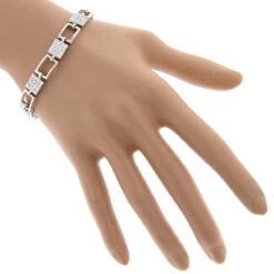 14K White Gold Ladies Diamond Bracelet 2.98ct 12 14K White Gold Ladies Diamond Bracelet 2.98ct -Its Hot Jewelry Shop 14k ladies diamond bracelet 298ct p 41382 bodwh