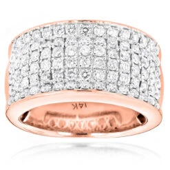 14K White Gold Men's Designer Diamond Wedding Band 2.05ct -Its Hot Jewelry Shop 14k mens designer diamond wedding band 205ct p 40412 ro