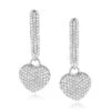 14K White Gold Pave Diamond Heart Earrings For Women 0.76ct 2 14K White Gold Pave Diamond Heart Earrings For Women 0.76ct -Its Hot Jewelry Shop 14k pave diamond heart shaped earrings 076ct p 22411 wh