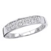 Thin 14K White Gold Princess Cut Diamond Wedding Band 0.75ct -Its Hot Jewelry Shop 14k princess cut diamond wedding band 075ct p 38034 wh
