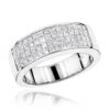 14K White Gold Princess Cut Invisible Diamond Wedding Band 1.84ct 1 14K White Gold Princess Cut Invisible Diamond Wedding Band 1.84ct -Its Hot Jewelry Shop 14k princess cut invisible diamond wedding band 184 p 22383 wh