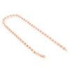 Men's 14K Rose Gold Bead Chain Bracelet 5mm 7.5in-9in -Its Hot Jewelry Shop 14k rose gold ball chain bracelet 5mm 75in 9in 1