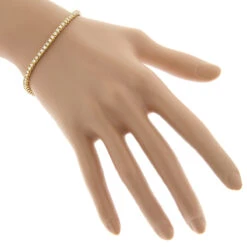 14K Yellow Gold Round Diamond Tennis Bracelet 2.2ct 12 14K Yellow Gold Round Diamond Tennis Bracelet 2.2ct -Its Hot Jewelry Shop 14k round diamond tennis bracelet 220ct p 22424 bodye
