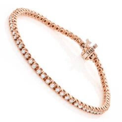14K Yellow Gold Round Diamond Tennis Bracelet 2.2ct 10 14K Yellow Gold Round Diamond Tennis Bracelet 2.2ct -Its Hot Jewelry Shop 14k round diamond tennis bracelet 220ct p 22424 ro