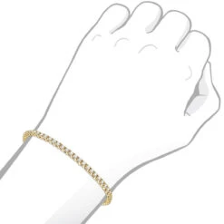 14K White Gold Round Diamond Tennis Bracelet For Women 3.55ct With 4 Prong Setting 21 14K White Gold Round Diamond Tennis Bracelet For Women 3.55ct With 4 Prong Setting -Its Hot Jewelry Shop 14k round diamond tennis bracelet 355ct p 22423 bodye