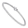 14K White Gold Round Diamond Tennis Bracelet For Women 3.55ct With 4 Prong Setting -Its Hot Jewelry Shop 14k round diamond tennis bracelet 355ct p 22423 wh