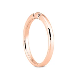 Thin 2.5mm Solid 14K White Gold Contour Wedding Band -Its Hot Jewelry Shop 14k solid gold wedding band p 35104 back rose 20220426