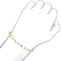 14K White Gold Round Diamond Bracelet For Women 1 Carat -Its Hot Jewelry Shop 14k two tone gold round diamond bracelet 125ct p 6304 bodye