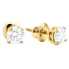 14K Yellow Gold Diamond Stud Earrings Round Cut 1.50ct -Its Hot Jewelry Shop 14k yellow gold diamond stud earrings round cut 150ct p 5637 20220903