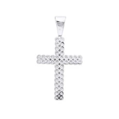 1.5ct Diamond Cross Pendant 10K White Gold For Men And Women 13 1.5ct Diamond Cross Pendant 10K White Gold For Men And Women -Its Hot Jewelry Shop 15ct diamond cross pendant in 10k gold for men and women 000955 backwh