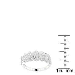 18K White Gold Designer Women's Diamond Ring 1.5ct -Its Hot Jewelry Shop 18k gold designer diamond rings collection item 132ct p 47068 rulerwh