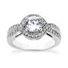 18K White Gold Diamond Engagement Ring 1.07ct 5.0mm -Its Hot Jewelry Shop 18k gold diamond engagement ring 107ct p 35020 white 20220420 20220426