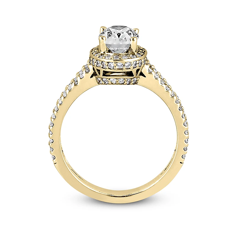 18K White Gold Diamond Engagement Ring 1.39ct 4.0mm 10 18K White Gold Diamond Engagement Ring 1.39ct 4.0mm - Image 8