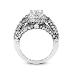18K White Gold Diamond Engagement Ring 1.57ct 6.5mm -Its Hot Jewelry Shop 18k gold diamond engagement ring 157ct p 34010 additional white