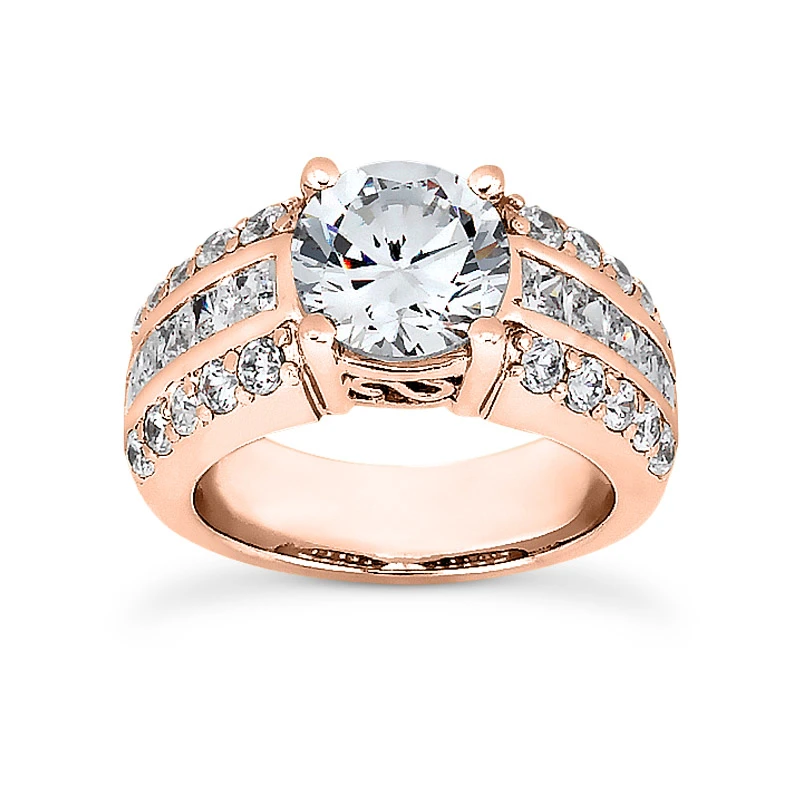 18K White Gold Diamond Engagement Ring 1.63ct 5.22mm 5 18K White Gold Diamond Engagement Ring 1.63ct 5.22mm - Image 3
