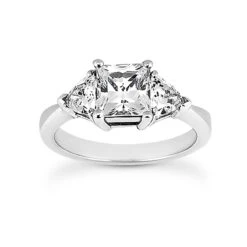 18K White Gold Diamond Engagement Ring Set 0.70ct -Its Hot Jewelry Shop 18k gold diamond engagement ring set 070ct p 33030 back white 20220420 20220426