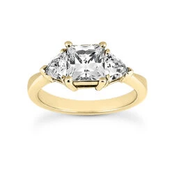 18K White Gold Diamond Engagement Ring Set 0.70ct -Its Hot Jewelry Shop 18k gold diamond engagement ring set 070ct p 33030 back yellow 20220426