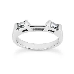 18K White Gold Emerald Diamond Engagement Ring And Band 0.99ct Bridal Set 28 18K White Gold Emerald Diamond Engagement Ring And Band 0.99ct Bridal Set -Its Hot Jewelry Shop 18k gold diamond engagement ring set 099ct p 34098 additional white 2