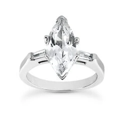 18K White Gold Diamond Engagement Ring Set 1.03ct Band: 1.85mm, Eng.: 1.90mm 20 18K White Gold Diamond Engagement Ring Set 1.03ct Band: 1.85mm, Eng.: 1.90mm -Its Hot Jewelry Shop 18k gold diamond engagement ring set 103ct p 34078 back white 20220420 20220426