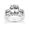 18K White Gold Diamond Engagement Ring Set 1.23ct -Its Hot Jewelry Shop 18k gold diamond engagement ring set 123ct p 34116 white 20220426