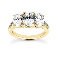 18K White Gold Diamond Engagement Ring Set 1.75ct -Its Hot Jewelry Shop 18k gold diamond engagement ring set 175ct p 30207 back yellow 20220420 20220426