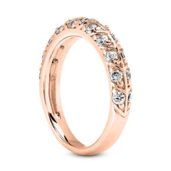 Thin 18K White Gold Diamond Engagement Wedding Ring 0.21ct 2.2mm -Its Hot Jewelry Shop 18k gold diamond engagement wedding ring 021ct p 34966 back rose 20220420 20220426