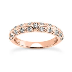 Thin 18K White Gold Diamond Engagement Wedding Ring 0.21ct 2.2mm -Its Hot Jewelry Shop 18k gold diamond engagement wedding ring 021ct p 34966 rose 20220426