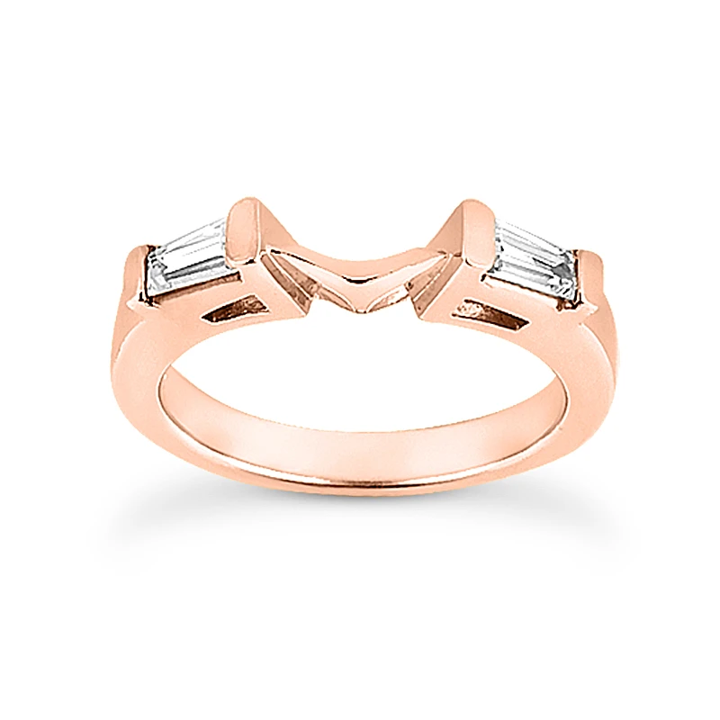 Thin 18K White Gold Diamond Engagement Wedding Ring 0.24ct 2.50mm 5 Thin 18K White Gold Diamond Engagement Wedding Ring 0.24ct 2.50mm - Image 3