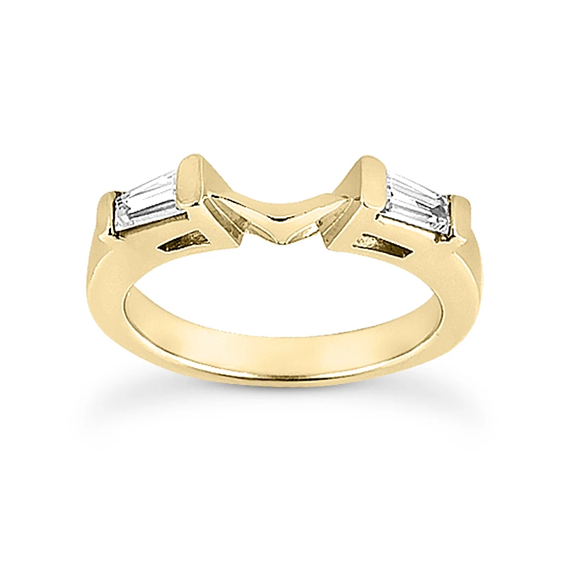 Thin 18K White Gold Diamond Engagement Wedding Ring 0.24ct 2.50mm 4 Thin 18K White Gold Diamond Engagement Wedding Ring 0.24ct 2.50mm - Image 2