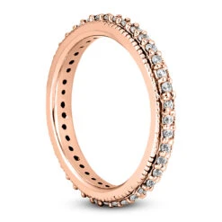 Thin 18K White Gold Diamond Eternity Band 0.38ct -Its Hot Jewelry Shop 18k gold diamond eternity band 038ct p 30496 back rose 20220426