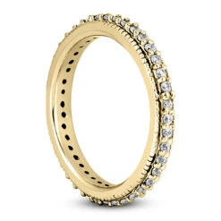 Thin 18K White Gold Diamond Eternity Band 0.38ct -Its Hot Jewelry Shop 18k gold diamond eternity band 038ct p 30496 back yellow 20220426