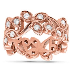 18K White Gold Diamond Eternity Band 1/2ct -Its Hot Jewelry Shop 18k gold diamond eternity band 048ct p 30498 ro