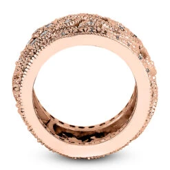 18K White Gold Floral Design 0.67 Carat Diamond Eternity Band -Its Hot Jewelry Shop 18k gold diamond eternity band 067ct p 30579 additional rose