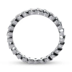 18K White Gold Diamond Eternity Band 0.75ct -Its Hot Jewelry Shop 18k gold diamond eternity band 075ct p 30462 back white 20220420 20220426