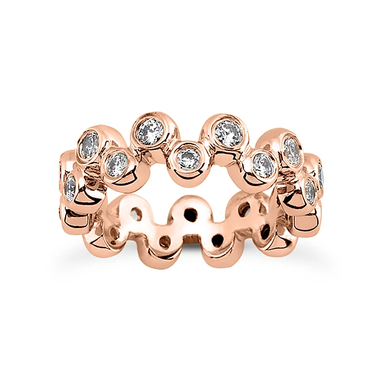 18K White Gold Diamond Eternity Band 0.99ct 5 18K White Gold Diamond Eternity Band 0.99ct - Image 3