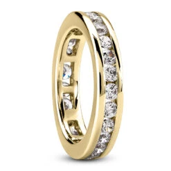 18K White Gold Diamond Eternity Band 1.20ct 4.2mm 15 18K White Gold Diamond Eternity Band 1.20ct 4.2mm -Its Hot Jewelry Shop 18k gold diamond eternity band 120ct p 30494 back yellow 20220426