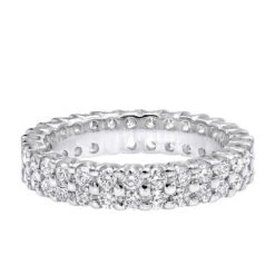18K White Gold Diamond Eternity Band 1.74ct 13 18K White Gold Diamond Eternity Band 1.74ct -Its Hot Jewelry Shop 18k gold diamond eternity band 174ct p 30484 backwh