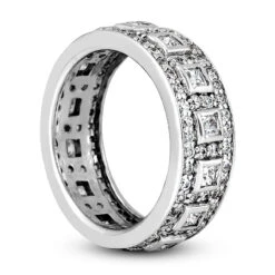 18K White Gold Diamond Eternity Band 1.82ct -Its Hot Jewelry Shop 18k gold diamond eternity band 182ct p 30398 back white 20220420 20220426