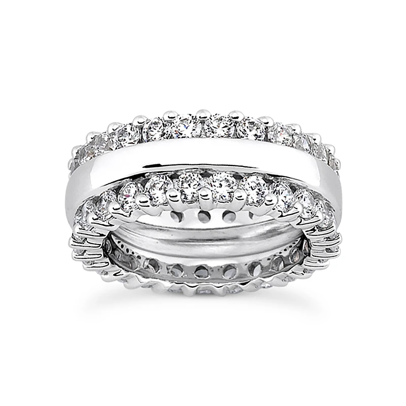 18K White Gold Diamond Eternity Band 1.86ct 3 18K White Gold Diamond Eternity Band 1.86ct